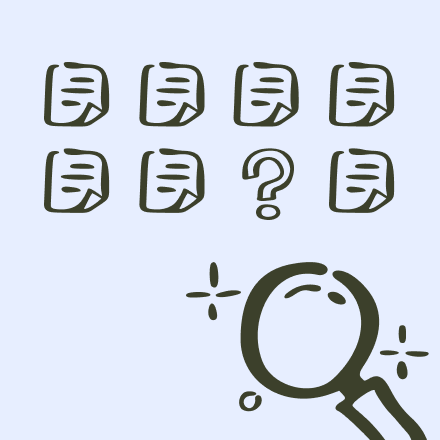 Missing entries at month end illustration
