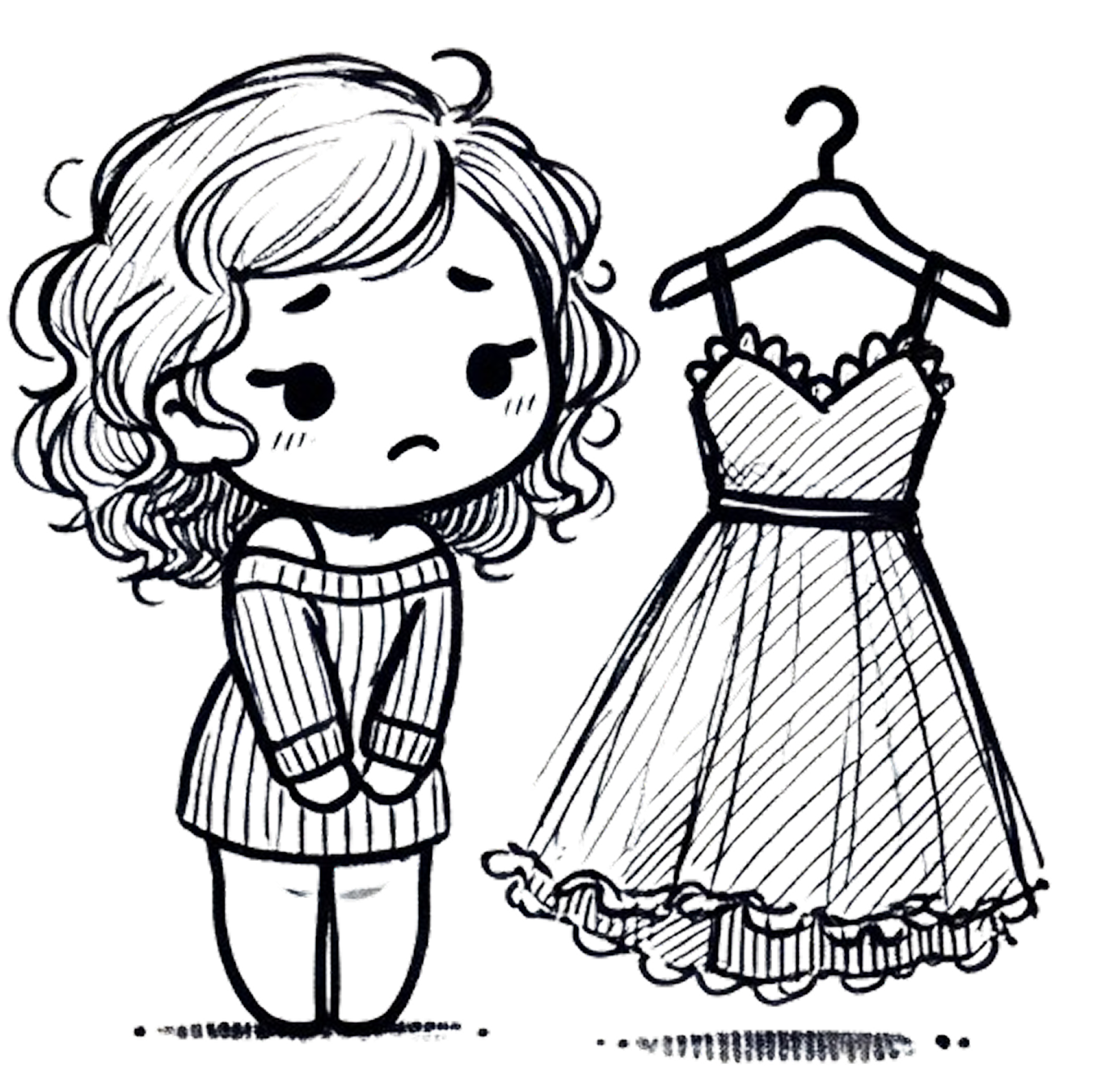 Anxiety illustration